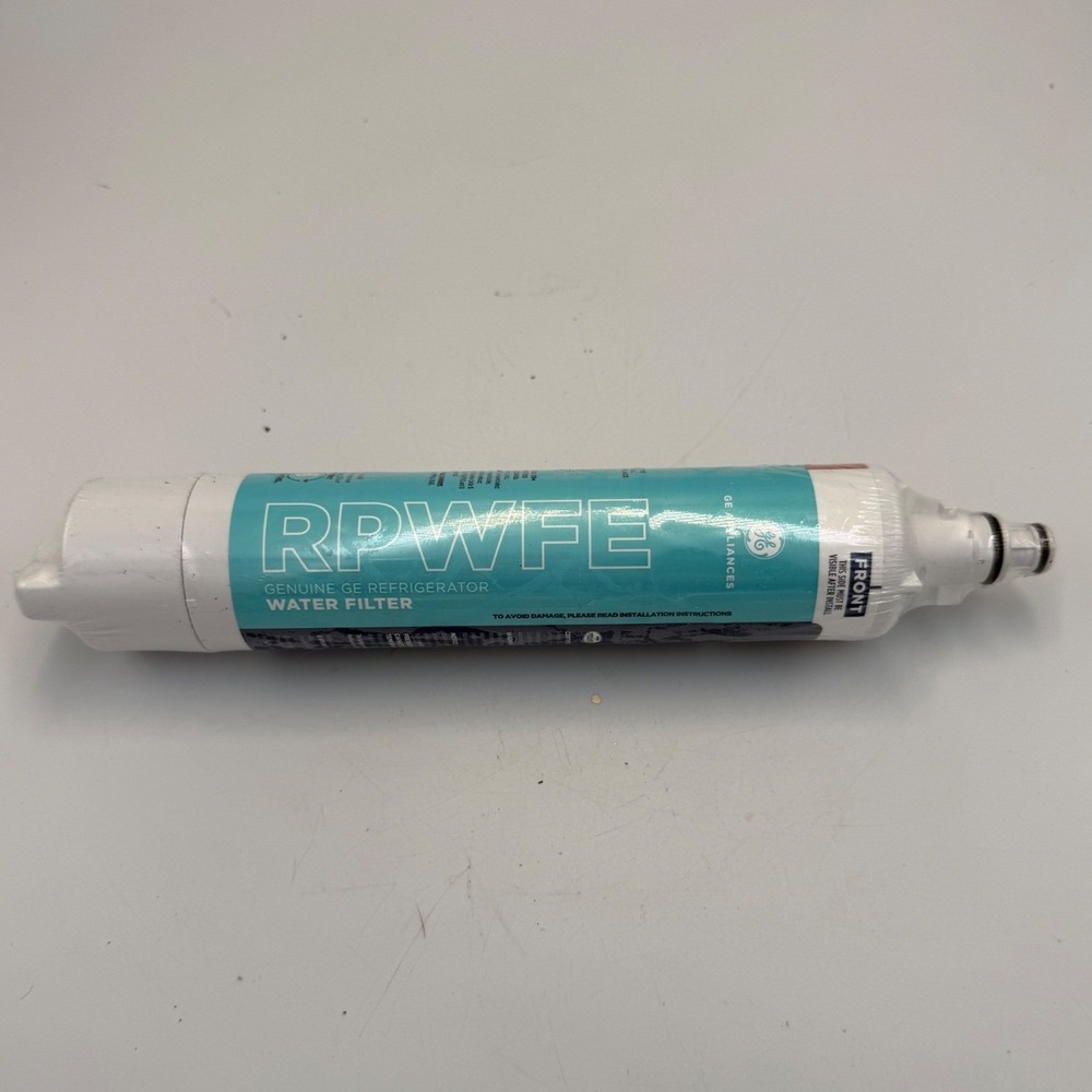 GE RPWFE Refrigerator Water Filter Genuine GE Appliances Replacement White